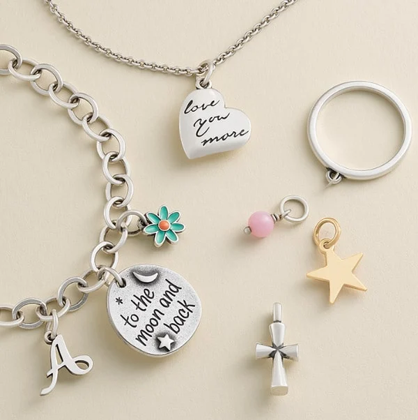 Infinite Love Pendant Necklace and Earrings Set - ARJW1023RG – ARCADIO