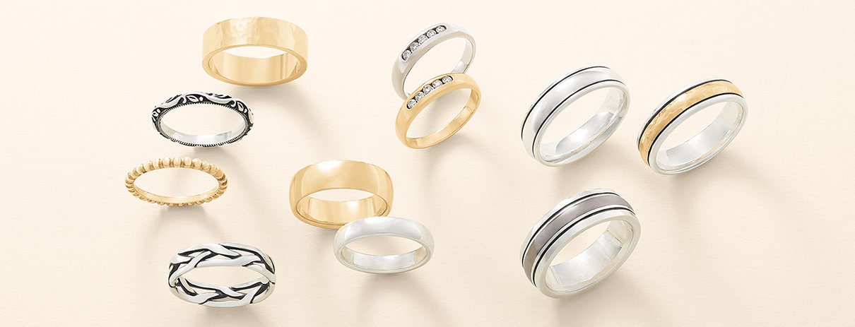 James avery wedding bands store for her