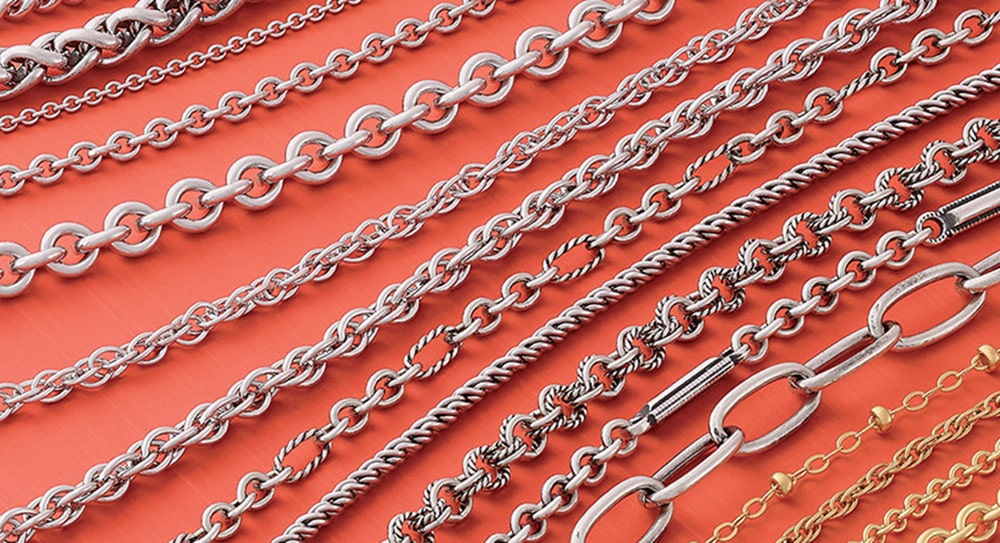 1 Set Stainless Steel Cable Chains DIY Necklaces Bracelets Jewelry