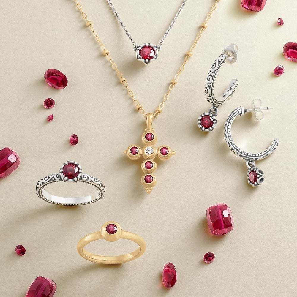July Birthstone Learn About the Ruby Gemstone James Avery